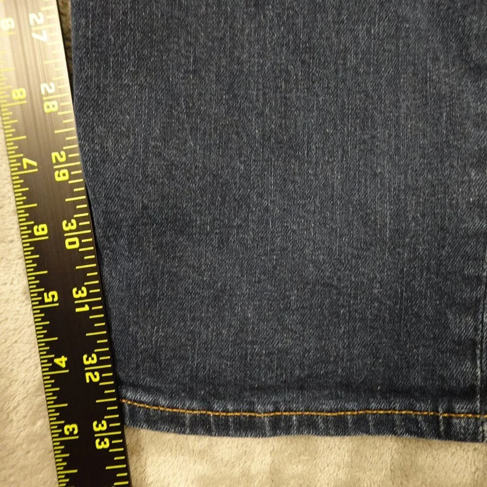 J. Crew jeans Athletic Slim flex men's 35x34 dark wash indigo‎ blue